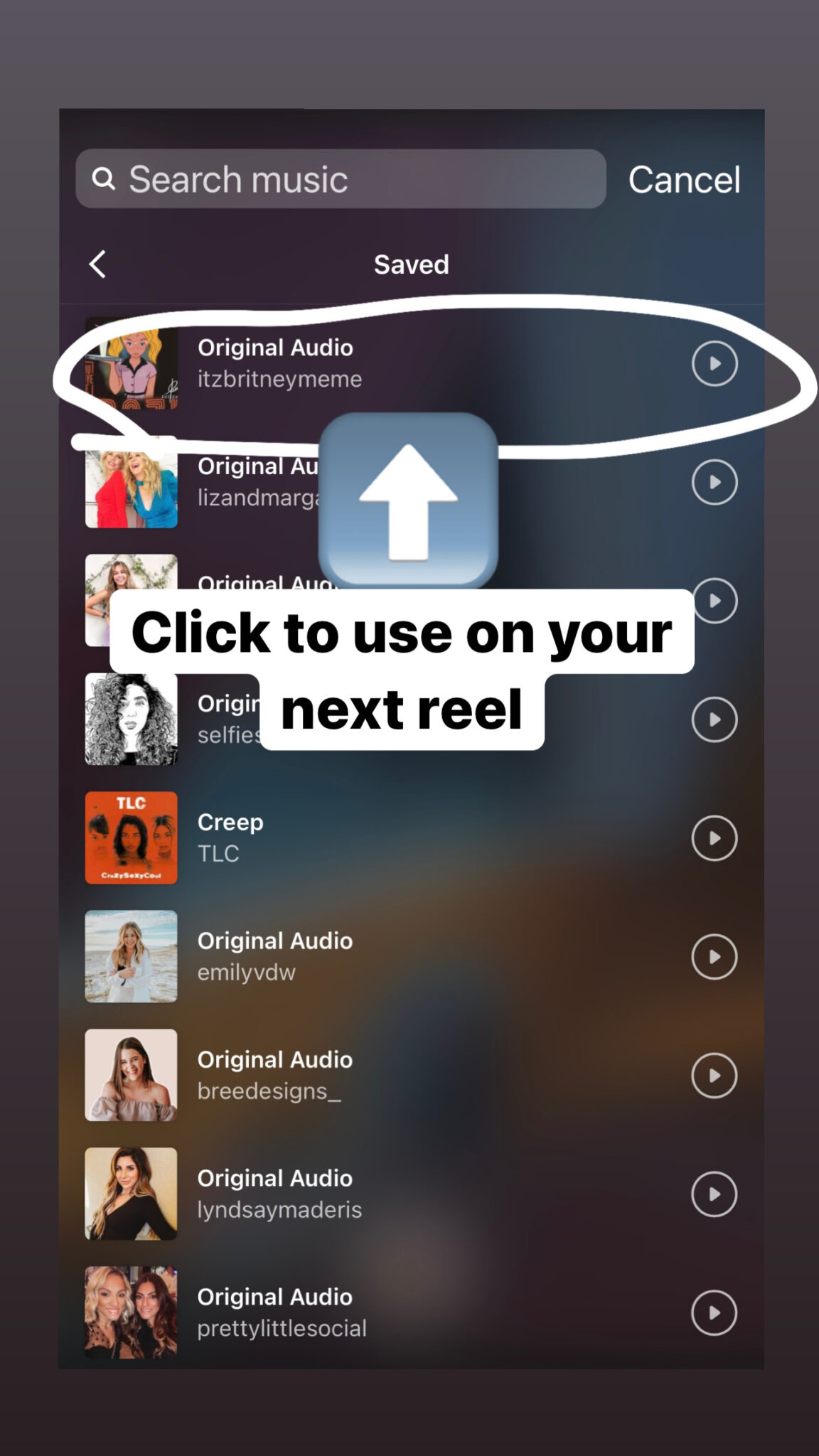 save instagram reel to camera roll